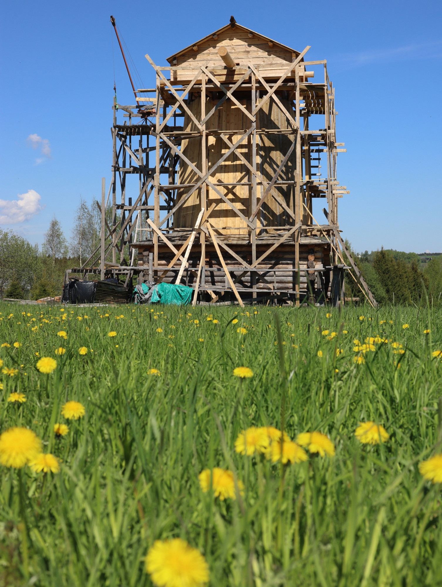 Мельница из Старого села. Июнь 2022 года